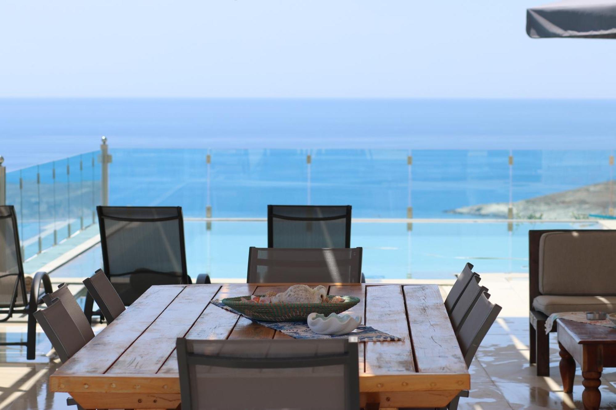 Villa Ionian Pool House Porto Palermo Exterior foto